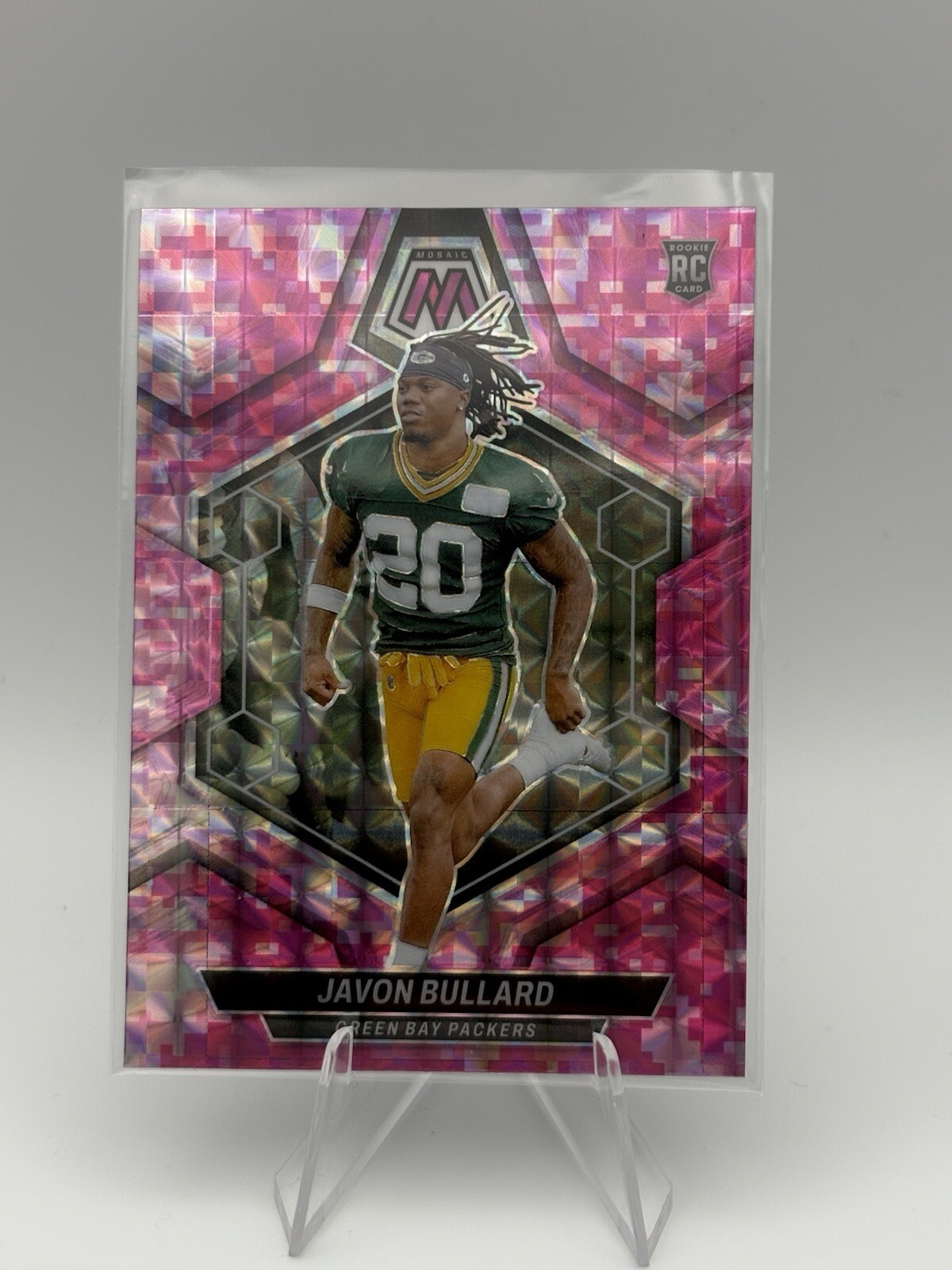 Javon Bullard Panini Mosaic #355 Camo Pink