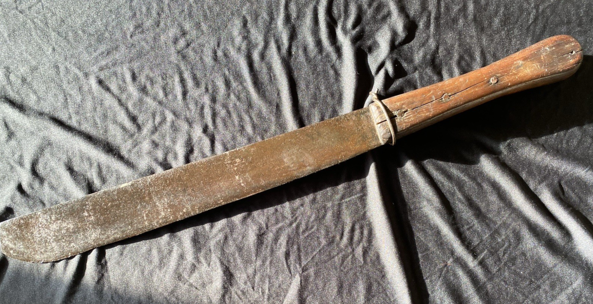 Antique Machete Corn Cane Knife Cutter Chopper 15
