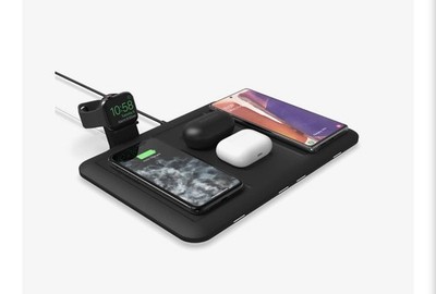Mophie 4-in-1 Universal Wireless Charging Mat 10W Qi Open Box Black