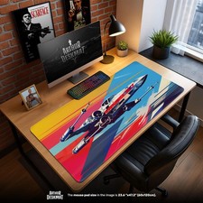X-Wing Starfighter Mouse Pad   Retro Star Wars Desk Mat