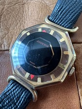 Reloj Juvenia Cuerdo a Mano Esqueleto Funcionamiento Antiguo Japón