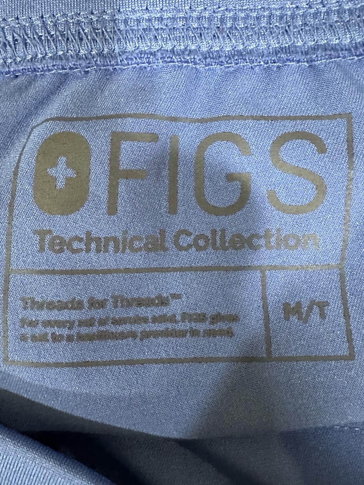 FIGS Livingston Blue Basic Scrub Pants Technical … - image 8