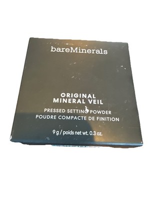 bareMinerals Original Mineral Veil Pressed Setting Powder, Translucent - 0.3 oz