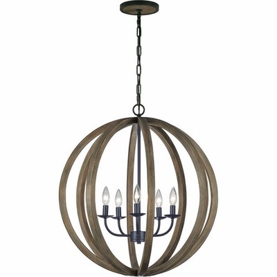 Feiss Generation Lighting-Sean Lavin-Pendant 5 Light Transitional F2936/5WOW/AF