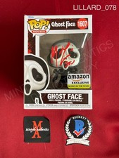 Matthew Lillard autographed signed Scream Ghost Face Funko Pop #1607 Beckett