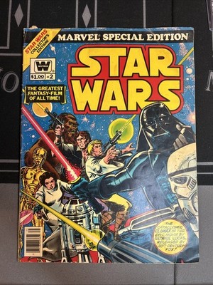 Star Wars Marvel Special Edition Whitman #2 Large 1977 Comic Original Stan Lee