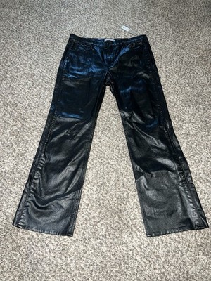 Hudson Jeans Coated Onyx Walker Track Size 38