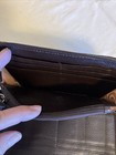 BRIGHTON Brown Cher Croc Patent Leather Zip Around Wallet NO Strap — photo 10