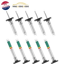 10pcs Color Coded Tire Tread Depth Gauge Car Automotive Measurement Tool