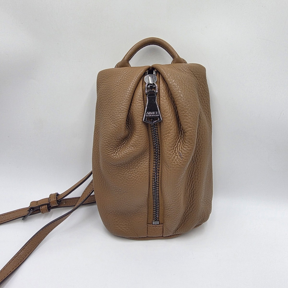 Aimee Kestenberg Tamitha Backpack Brown Leather-Silver 