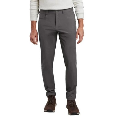 Kirkland Signature Men's Stretch Tech Pant Gray Size 30x30