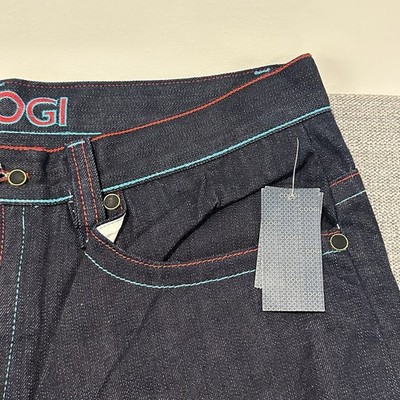 VTG Coogi Jeans 40x36 y2k Baggy Embroidered Dragon Hip Hop Skater