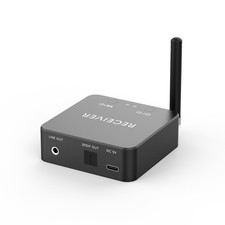 Wireless Bluetooth Receiver 192KHz Digital to Analog Audio, 160ft Long Range ...