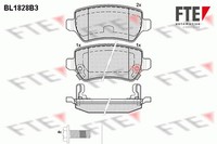 Bremsbelagsatz Scheibenbremse Fte 9010406 FüR Opel Astra Cc T98 Caravan A04 Gtc