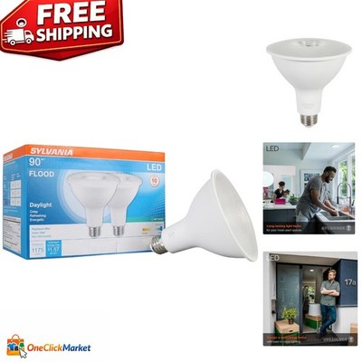 Sylvania LED Flood Light Bulb 2-Pack - 90W Equivalent, 13W Energy Efficient, ...