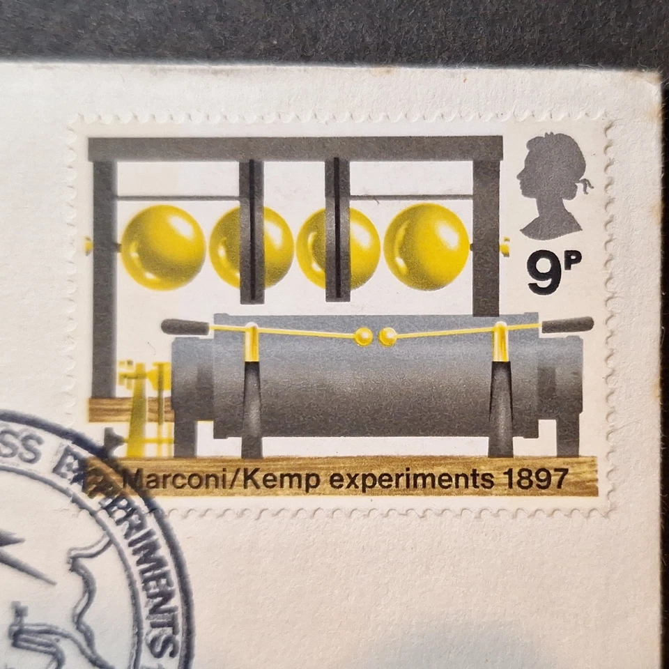 Great Britain: 75th Anniv. of 1st transmission over water; First Day Cover; FDC - Image 2 of 4