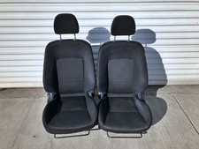 15 Mitsubishi Lancer Evolution Evo X Final Edition Front Cloth Seats Red Stitch