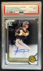 2022 Bowman Chrome Jackson Merrill Prospect Auto #CPA-JME Padres PSA 9