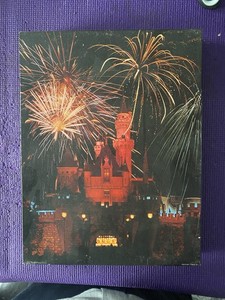 Vintage Springbok Puzzle Disneyland Castle Complete