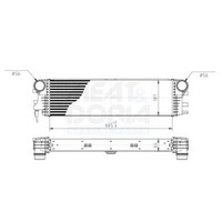 LadeluftküHler FüR Mercedes Marco Polo Camper Rover Maestro 90-21 4475010301