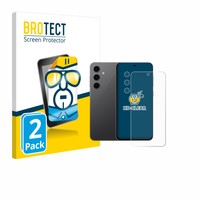 2X Display Schutz Folie FüR Samsung Galaxy S24 Fe (Display+Kamera) ZubehöR