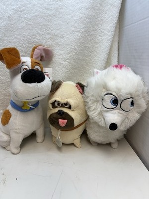 Toy Factory 2016 Secret Life of Pets Max Mel & Fidget 12'' Stuffed Animal  Plush