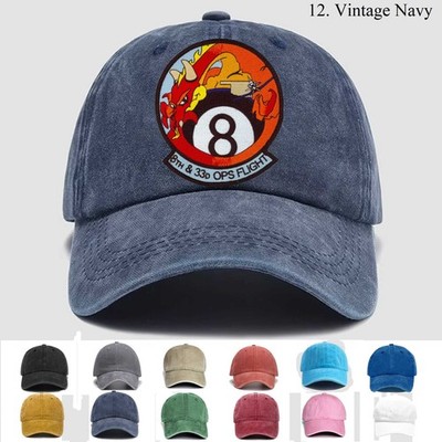 Customized Embroidered Hat 8th & 33d Flying Training Squadron, Trucker Hat, Gift