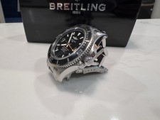 Breitling Superocean 44 Automatic Chronometer Diver Watch Black Dial Steel 8