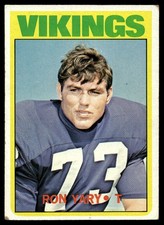 1972 Topps Ron Yary #104 RC Minnesota Vikings