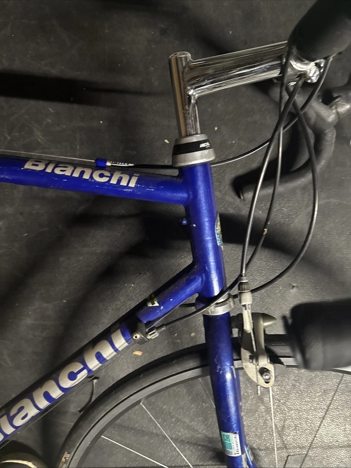 Bicicleta de Carretera Bianchi Eros Vintage 58 Cm Componentes Campy Rueda Electrónica 3/9 Campy Foto 3 de 4