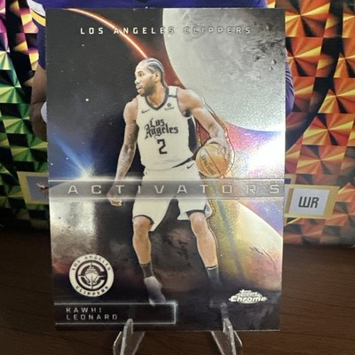 2025-26 Topps Chrome KAWHI LEONARD Activators INSERT Los Angeles Clippers AC-1