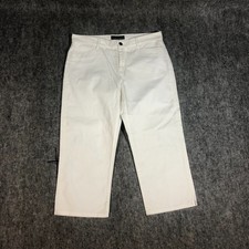 Lauren Ralph Lauren Womens Pants Size 8 White Casual Classic MidCalf