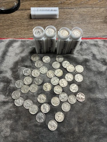 Buffalo nickels lot
