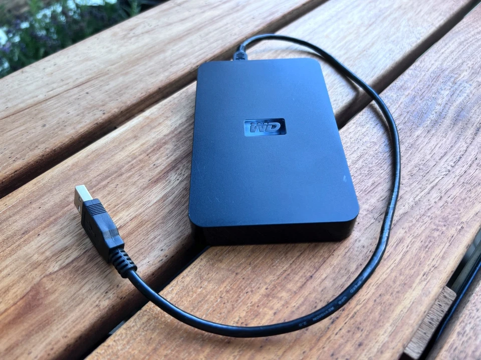 WD - WesternDigital externe Festplatte 250GB - schwarz - wie neu