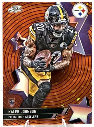 2025 Topps Cosmic Chrome Kaleb Johnson Base (RAW)