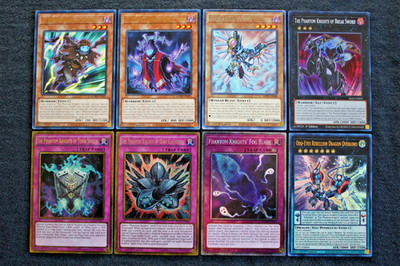 The Phantom Knights deck set (of Silent Boots, Ancient Cloak, Break Sword...)