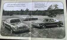 1976 1977 1978 1979 1980 PLYMOUTH VOLARE 12 pg REVIEW
