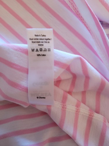 Disney Minnie Mouse (Mickey and Friends) Pink T Shirt Long Sleeve Size 16 BNWT - Picture 7 of 7