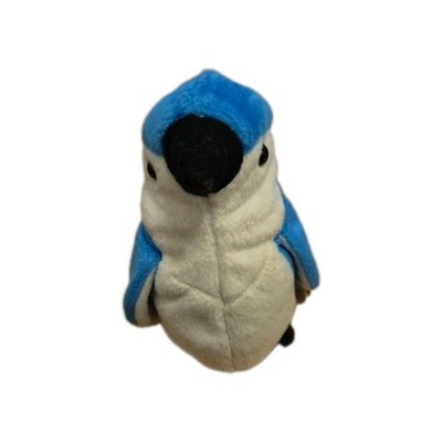 TY Beanie Babies Rocket the Blue Jay Bird mit Etikett 