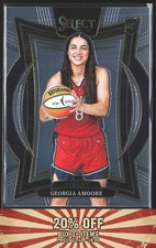 2025 Panini Select WNBA #96 RC Georgia Amoore Washington Mystics
