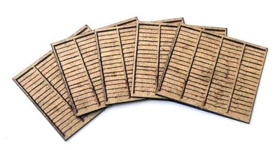 S.M.S. LX155 6ft Fence Panels, Lazer Cut Kit OO/HO Gauge
