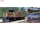 Kato RhB Ge6/6 I 415 Electric Passenger Train Pack IV 1:150 Scale, N Scale