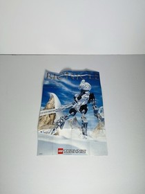 Retired 2001 LEGO Bionicle Toa Kopaka 8536 Complete -W/ Canister & Instructions