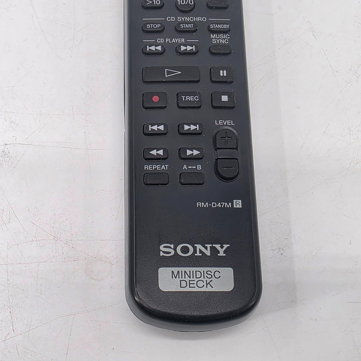 OEM Sony RM-D47M MiniDisc Deck Player Remote for MDS-JE470 Mint