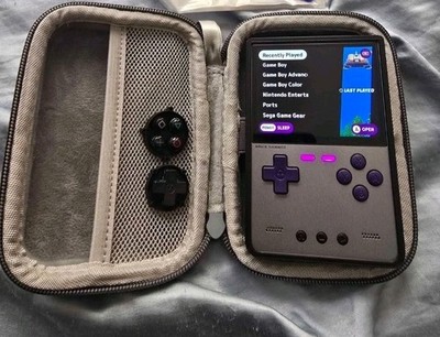 Trimui Brick Hammer Retro Handheld Game Console System, Gray/Black