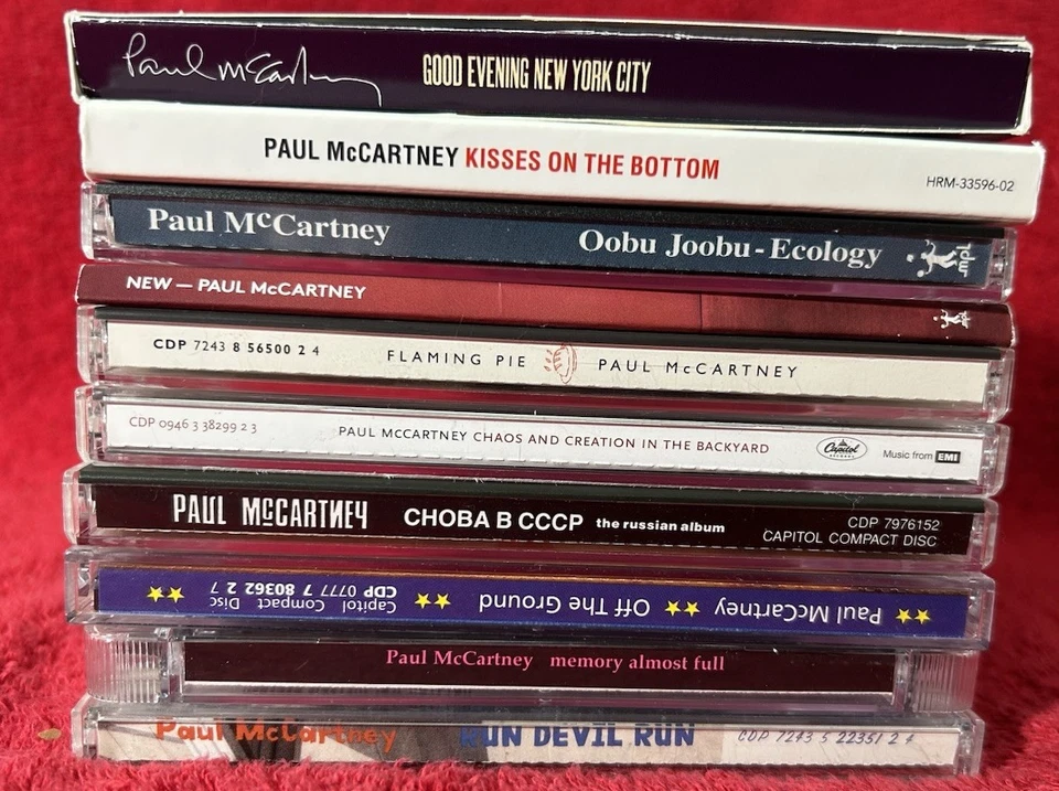 10 Пол Маккартни компакт-диск лот 12 дисков - Изображение 2 из 4