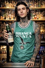 Fernet Branca Raro Jesey Talla Grande L Coleccionable Verde Branca Menta