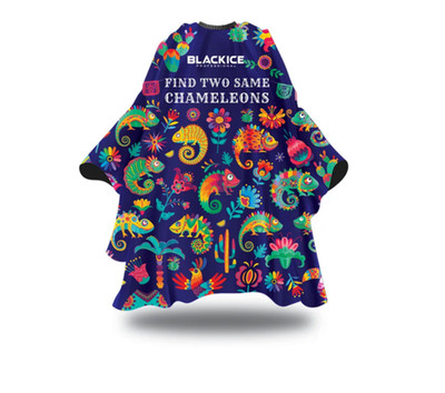 BlackIce KIDS CAPE   Find two same chameleons BVE009kid1