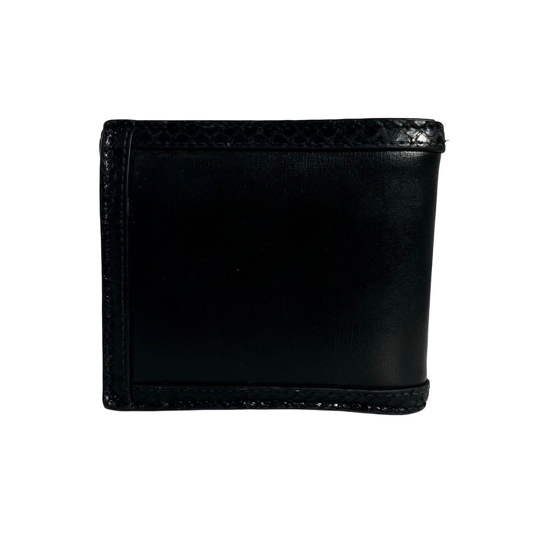 Gucci GG Marmont Bifold Wallet Python Leather Bla… - image 20