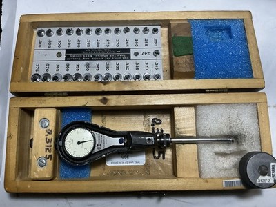 Standard Gage Company Small Dial Bore Gauge No 2/0 .247 -.375  Discs READ